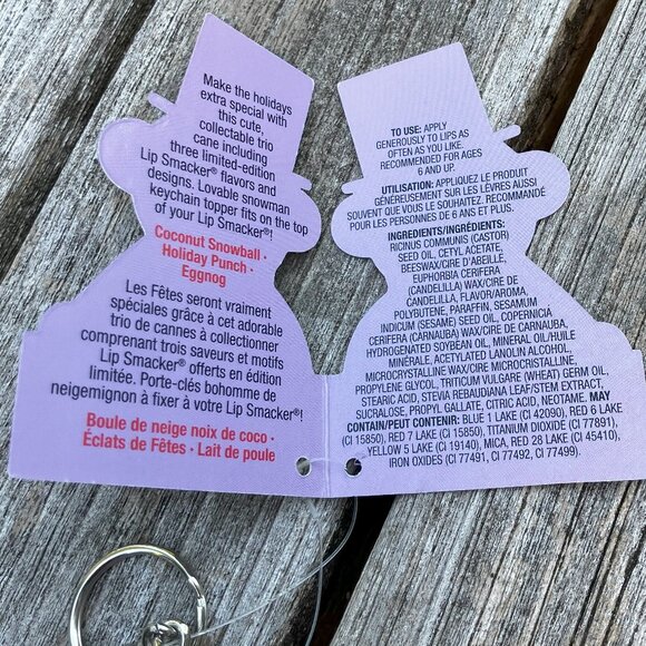 🆕 Lot of Three 3-Pack Holiday Themed Lip Smackers - Picture 11 of 15